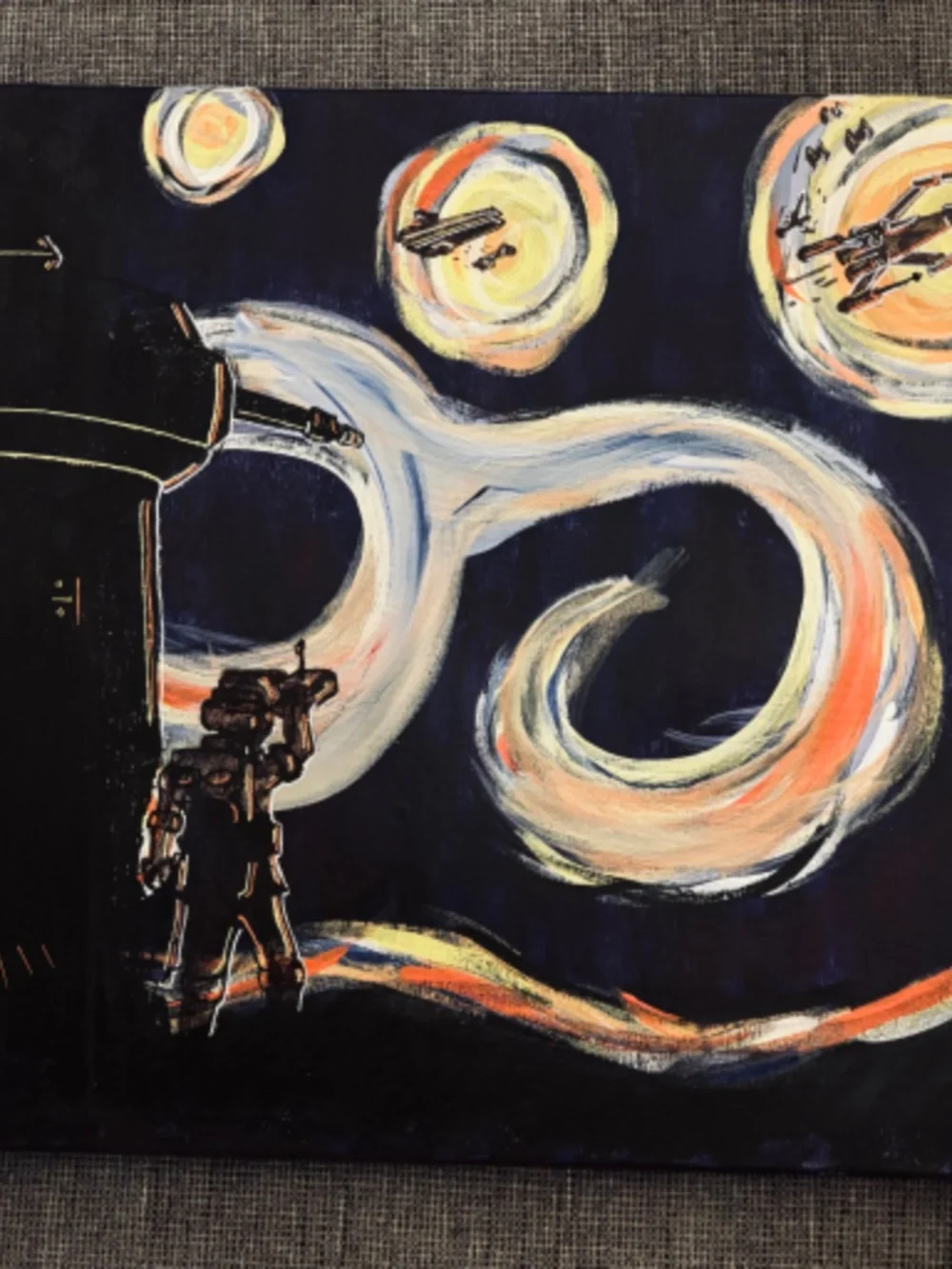 Custom Star Wars Painting on Canvas